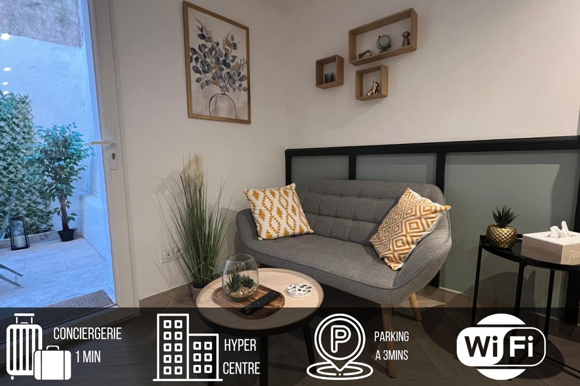 Le Petit Patio Daire Aix-en-Provence Dış mekan fotoğraf